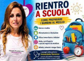 Ritorno a scuola, la pediatra: «Prepariamoli prima, senza trasformare settembre in una corsa» Immacolata Savarese, pediatra e neonatologa, consigli per il ritorno a scuola dei bambini