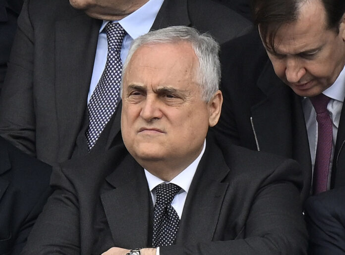 CLAUDIO LOTITO POLITICO E ANTONIO ANGELUCCI POLITICO