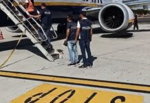 ROMA. INTERCETTATO DALLA POLIZIA DI STATO SU UN VOLO LOW COST PROVENIENTE DALL’INGHILTERRA UN RAGAZZO TURCO CONDANNATO PER OMICIDIO.