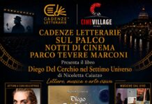 Roma. Cadenze Letterarie torna sul Tevere: serata gratuita il 21 agosto Locandina di Cadenze Letterarie sul Palco a Roma il 21 agosto 2026